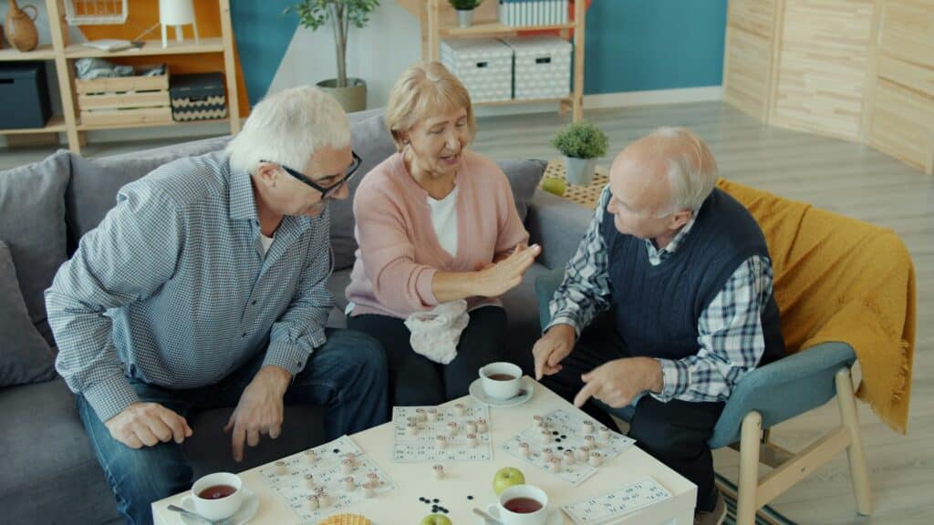 winter retirement living routine